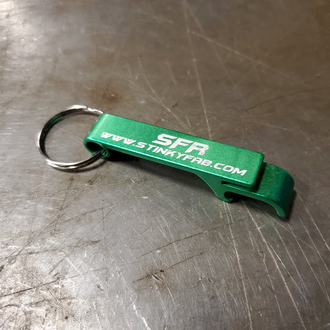 SFR bottle opener keychain