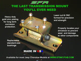 SFR Trail Proof Transmission Mount Jeep XJ Cherokee