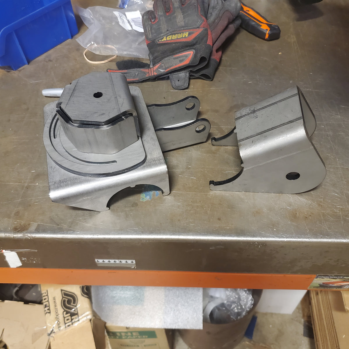 XJ, TJ, ZJ Front Axle Swap Bracket Kit StinkyFab